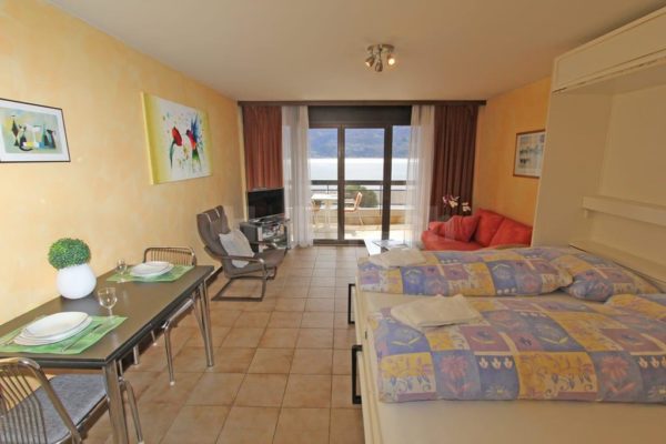 HolAp - Ferienwohnungen, Ferienhäuser im Tessin, Ascona, Locarno, Minusio, Orselina, Brione S.Minusio, Valle Maggia,  Valle Verzasca, Gambarogno - H6600-9_sala