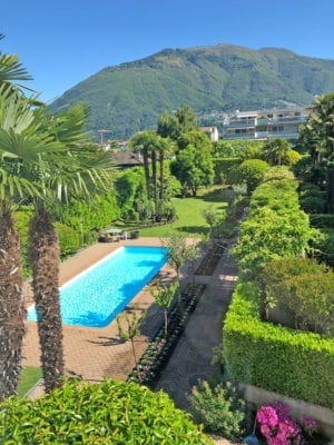 HolAp - Ferienwohnungen, Ferienhäuser im Tessin, Ascona, Locarno, Minusio, Orselina, Brione S.Minusio, Valle Maggia, Valle Verzasca, Gambarogno - H6612-334_piscina1